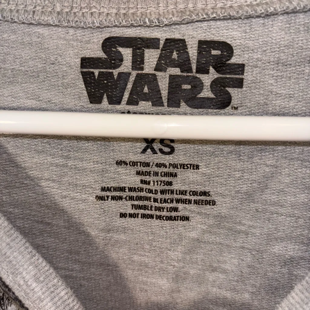 Star‎ Wars Comic Print Sweatshirt Pullover Graphic XS - Image 2
