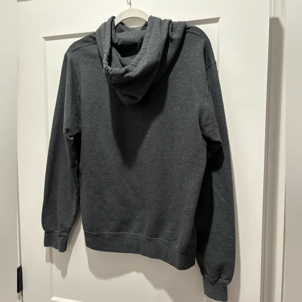 GRAY Hoodie Medium Dunkie Junkie Long Sleeve Pullover Hoodie - Image 2