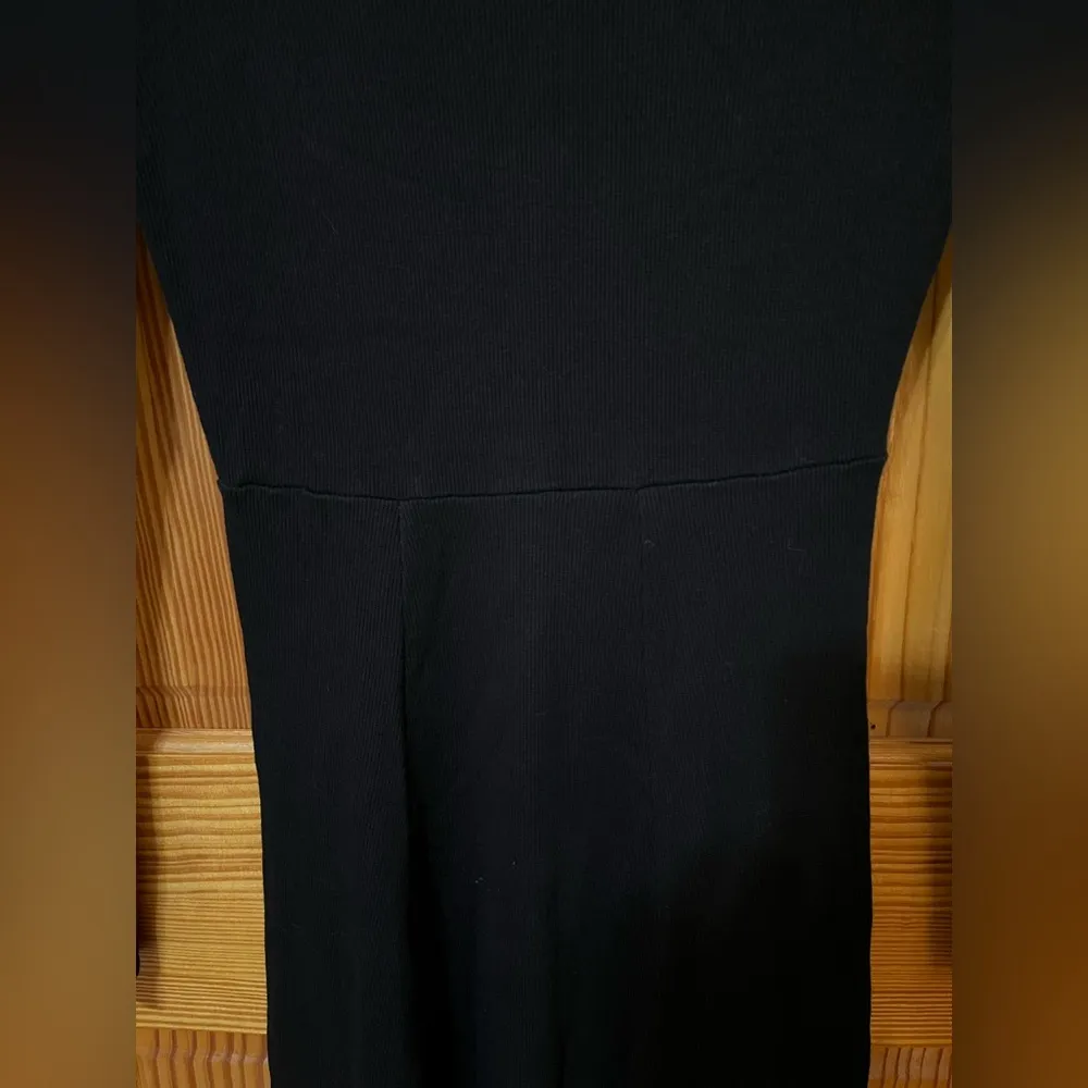 KOTN Ribbed Dress Black Size XS - Image 5