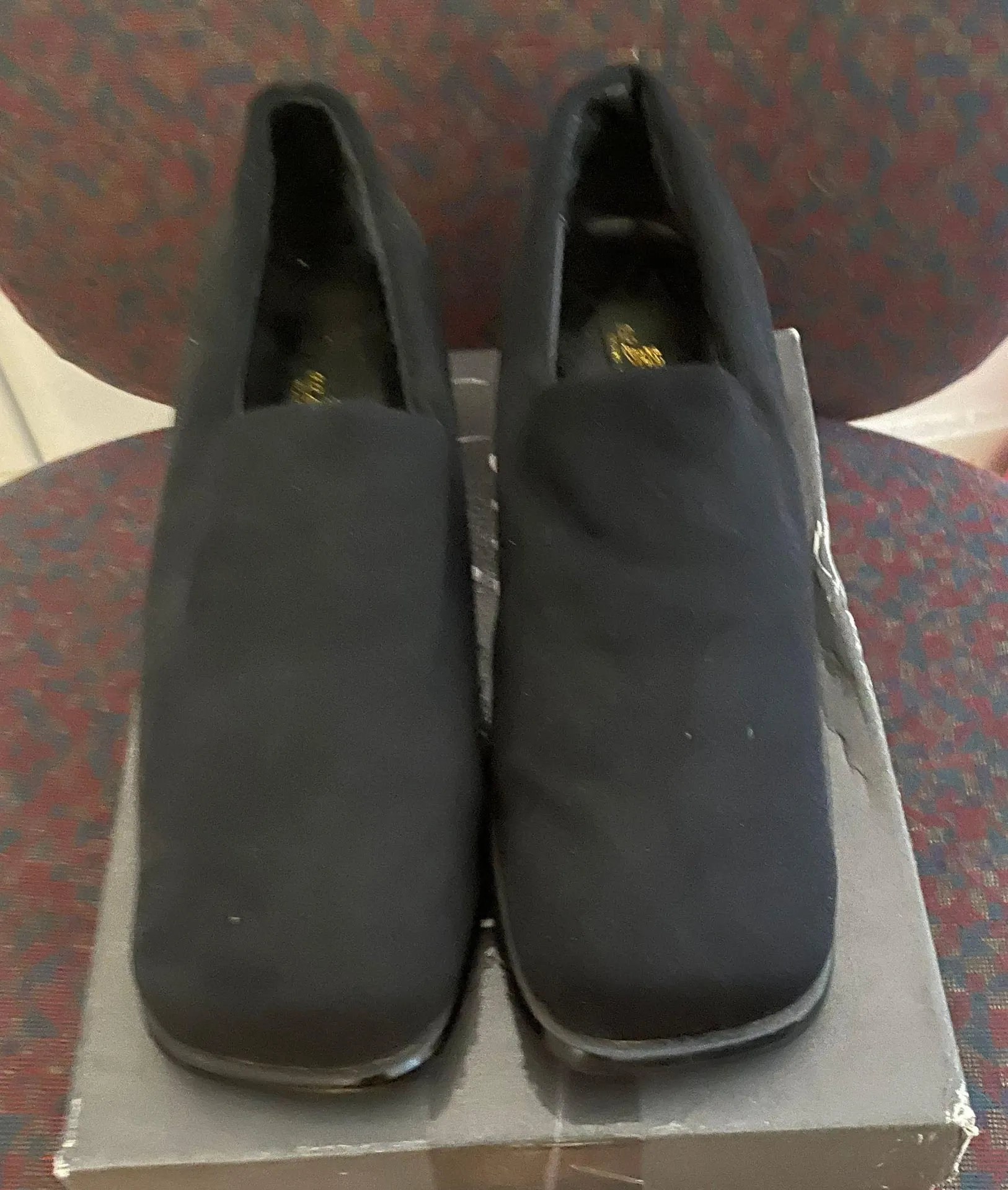 Black Suede Orthopedic Shoes, size 8 - Image 2