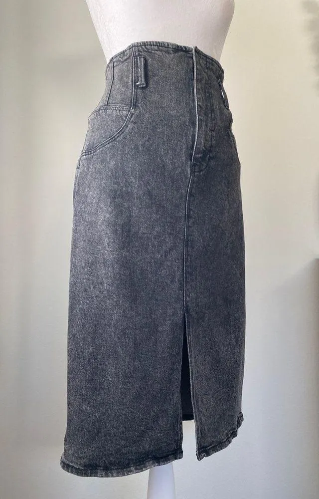 Guess  Black Denim Skirt - Image 4