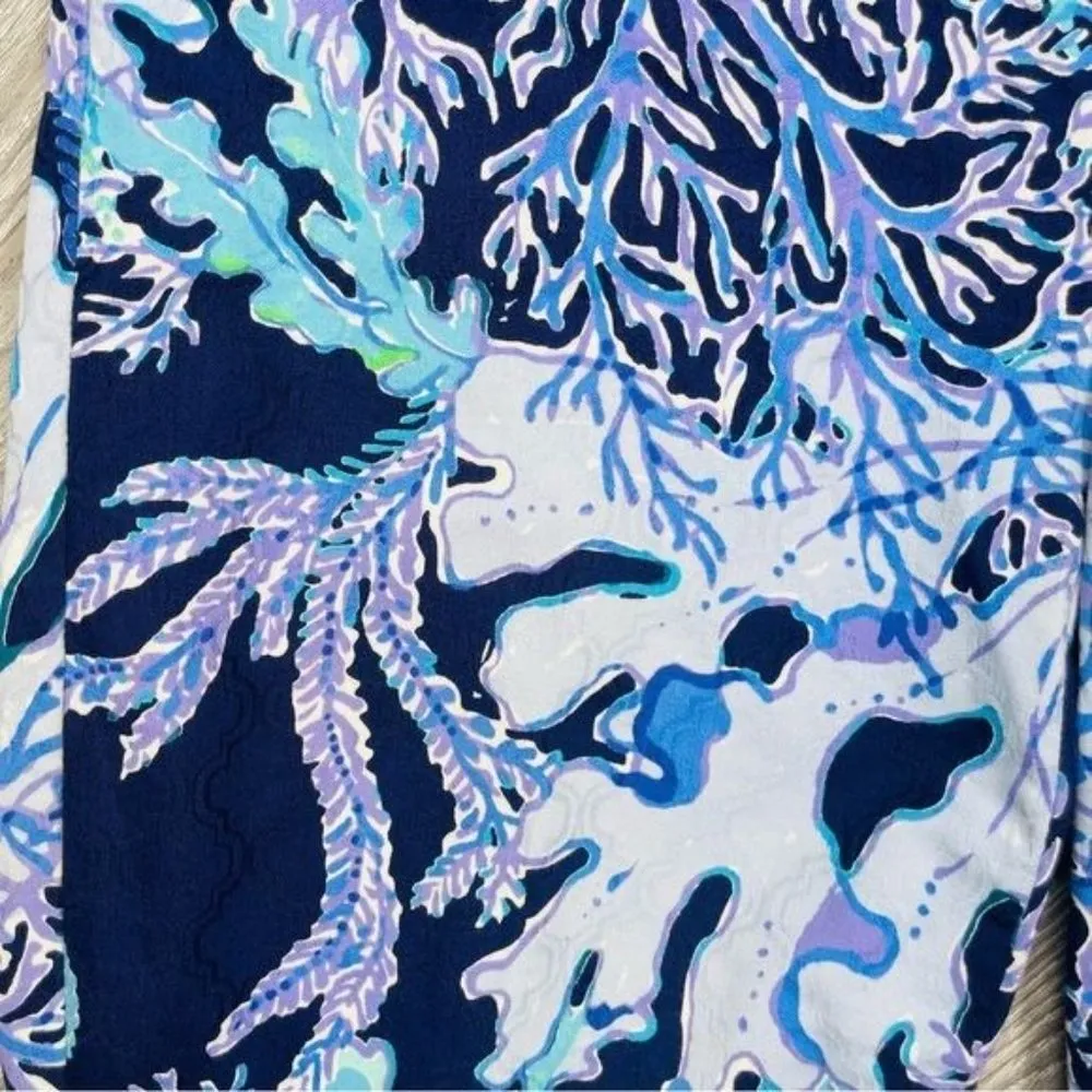 Lilly Pulitzer Kelly coral reef Skinny Ankle Pants tropical beach summer size 2 - Image 4