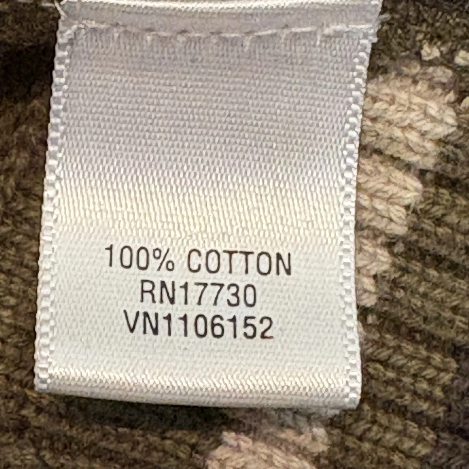 Vintage Mossimo Women’s Cardigan Sweater Size Large Army Green Ribbed Sleeves - Image 6