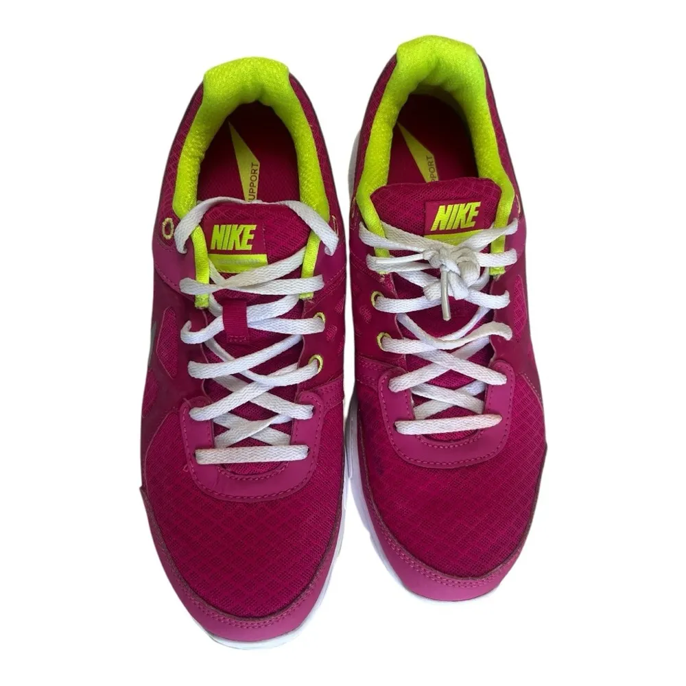 Nike Women's Lunar Forever Lunarlon Neon Pink Athletic Shoes 488164-600 Size 8.5 - Image 8