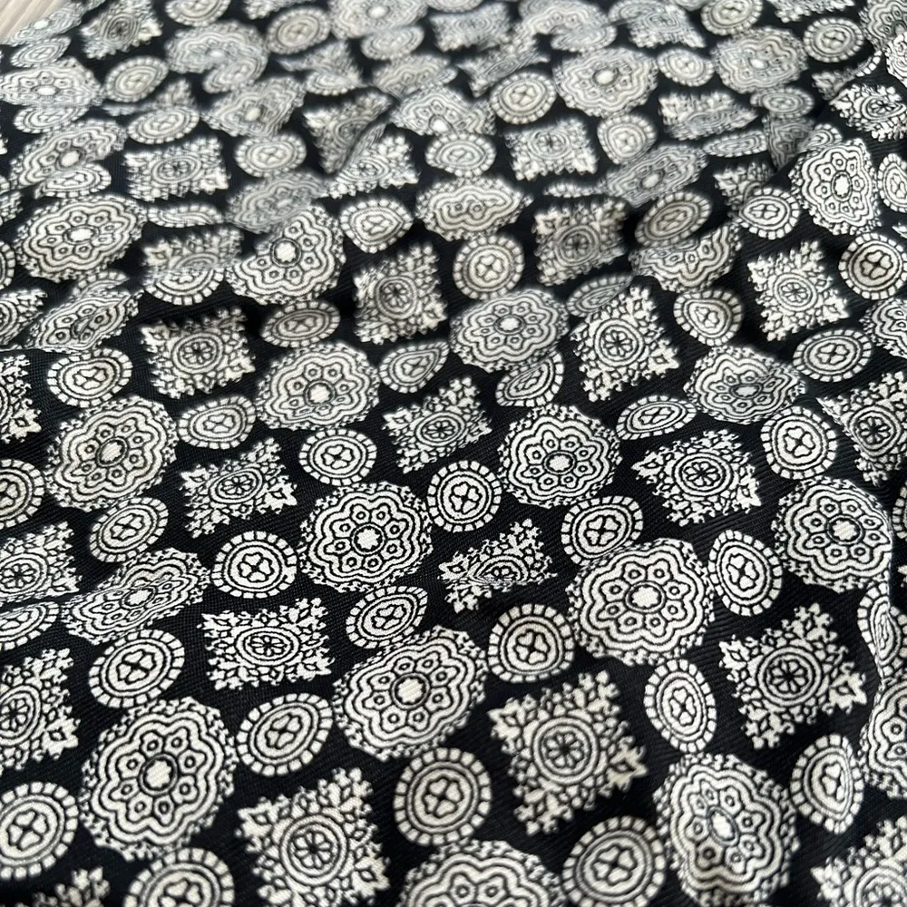 NWT Zara Geometric Printer Culotte High Waisted Crop Pants | Black/White | US XS - Image 5