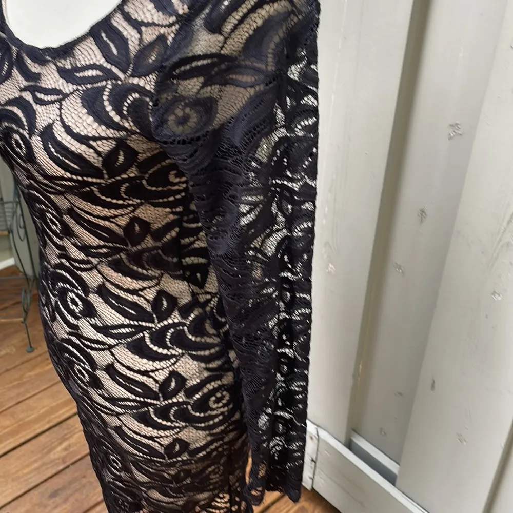 Privately Privileged Sexy Black Floral Lace Body - Image 3