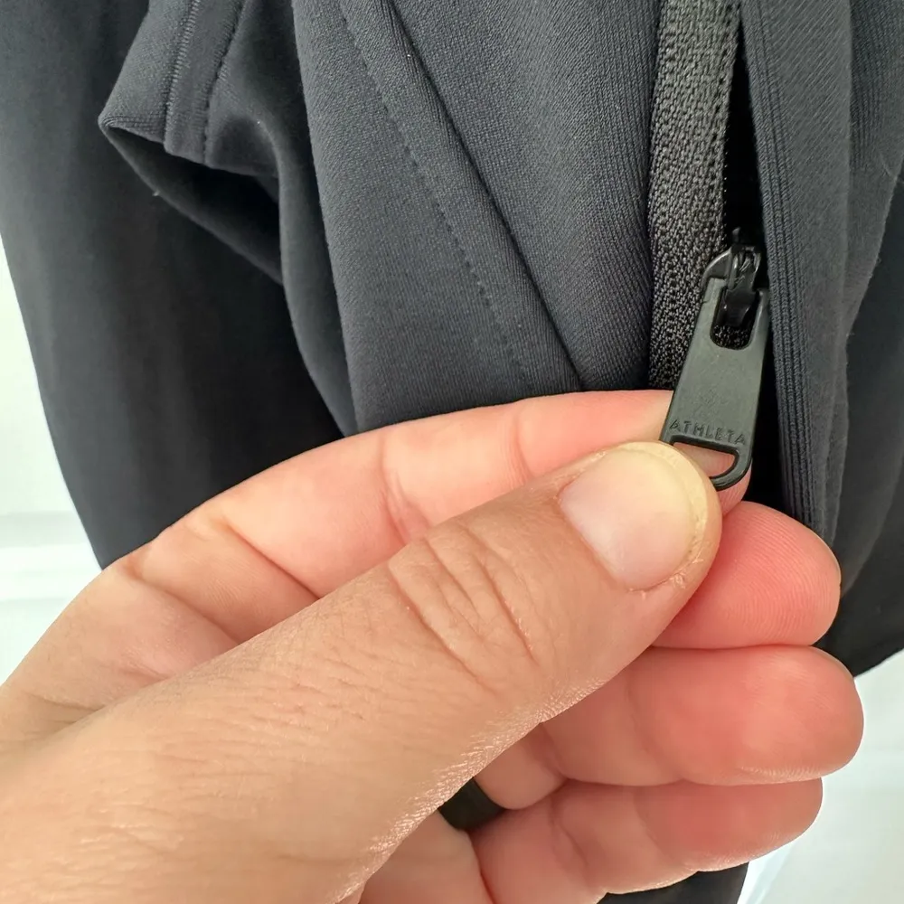 Venice Black Bomber Jacket Size XL - Image 6