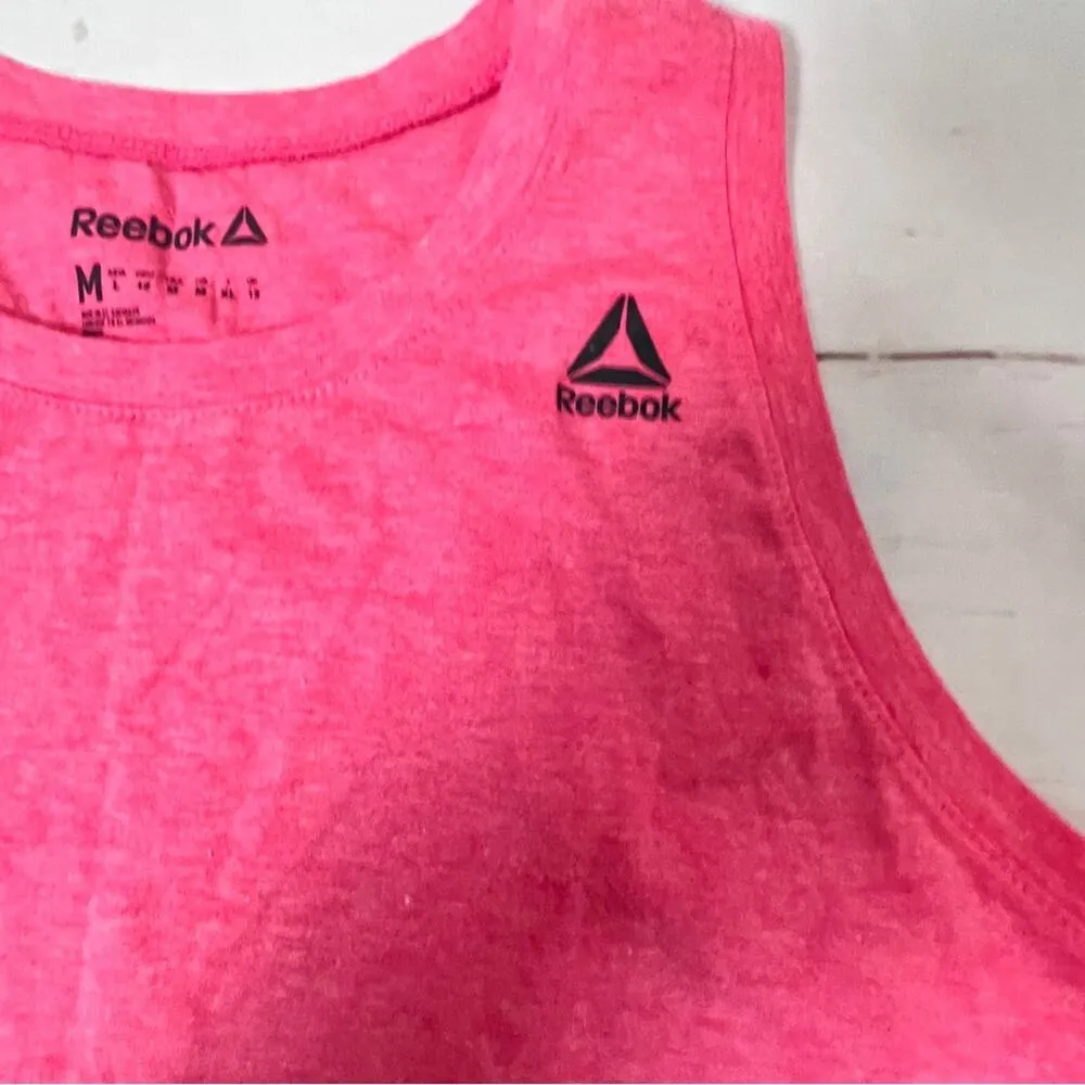 Reebok Women’s Sleeveless Crew Neck  Workout Tee Sz M - Image 11
