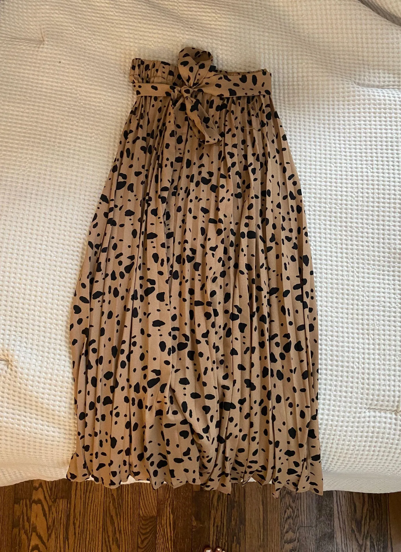 SheIn Leopard Print Pleated Skirt - Image 4