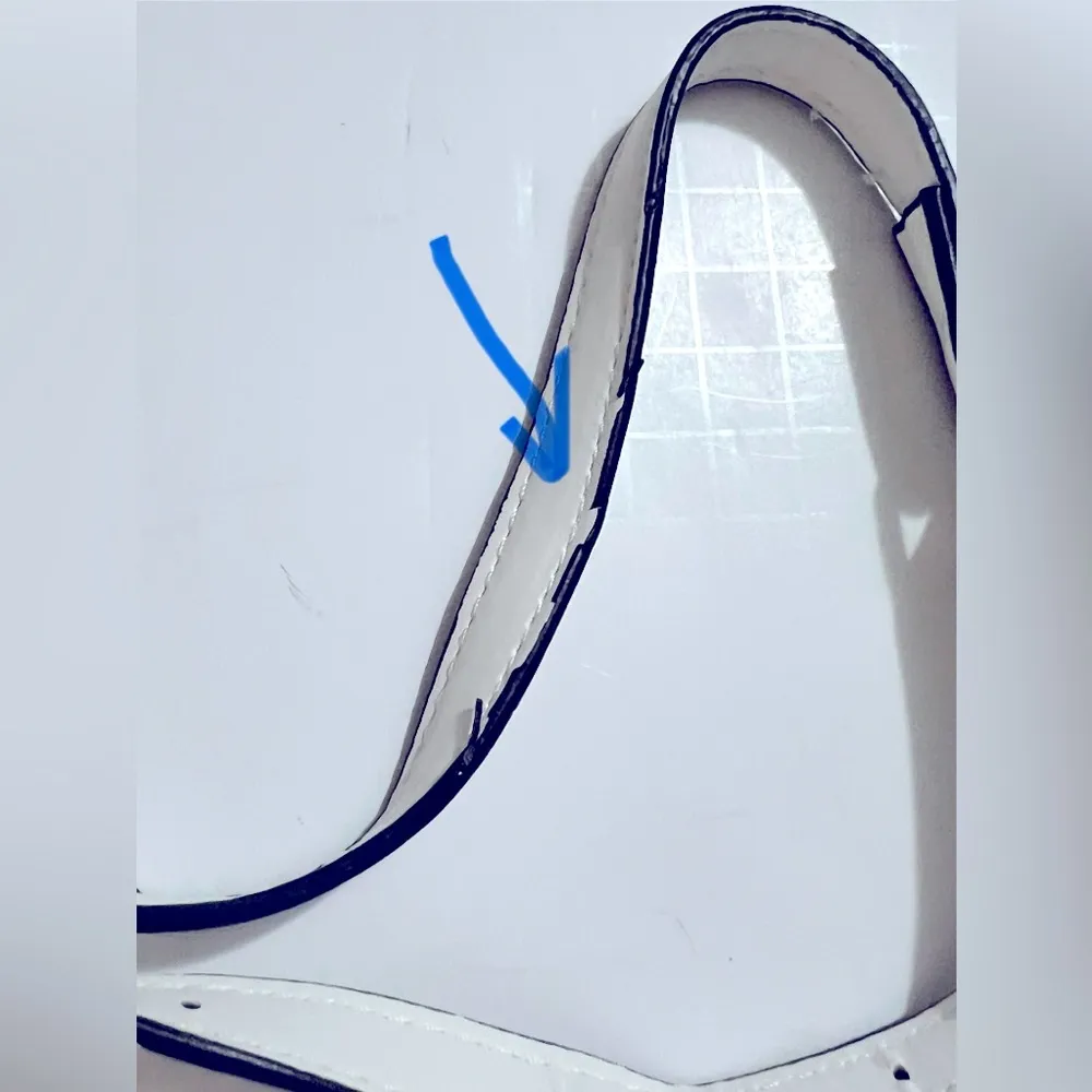 MORE TO COME Hayes Bag in Cream New Womens Clutch Crossbody Evening White - Image 9