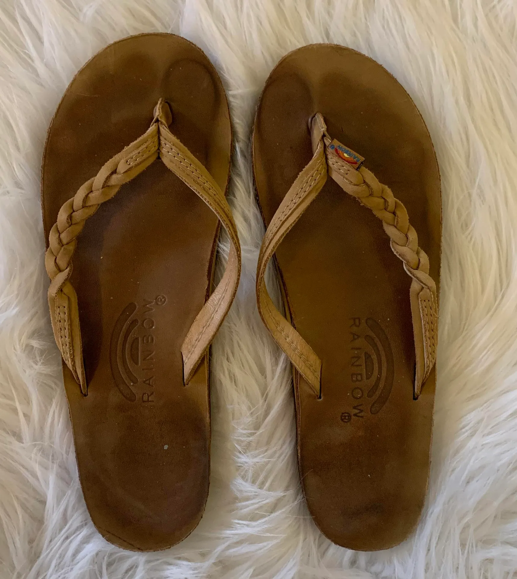 Rainbow Braided Sandals - Image 2