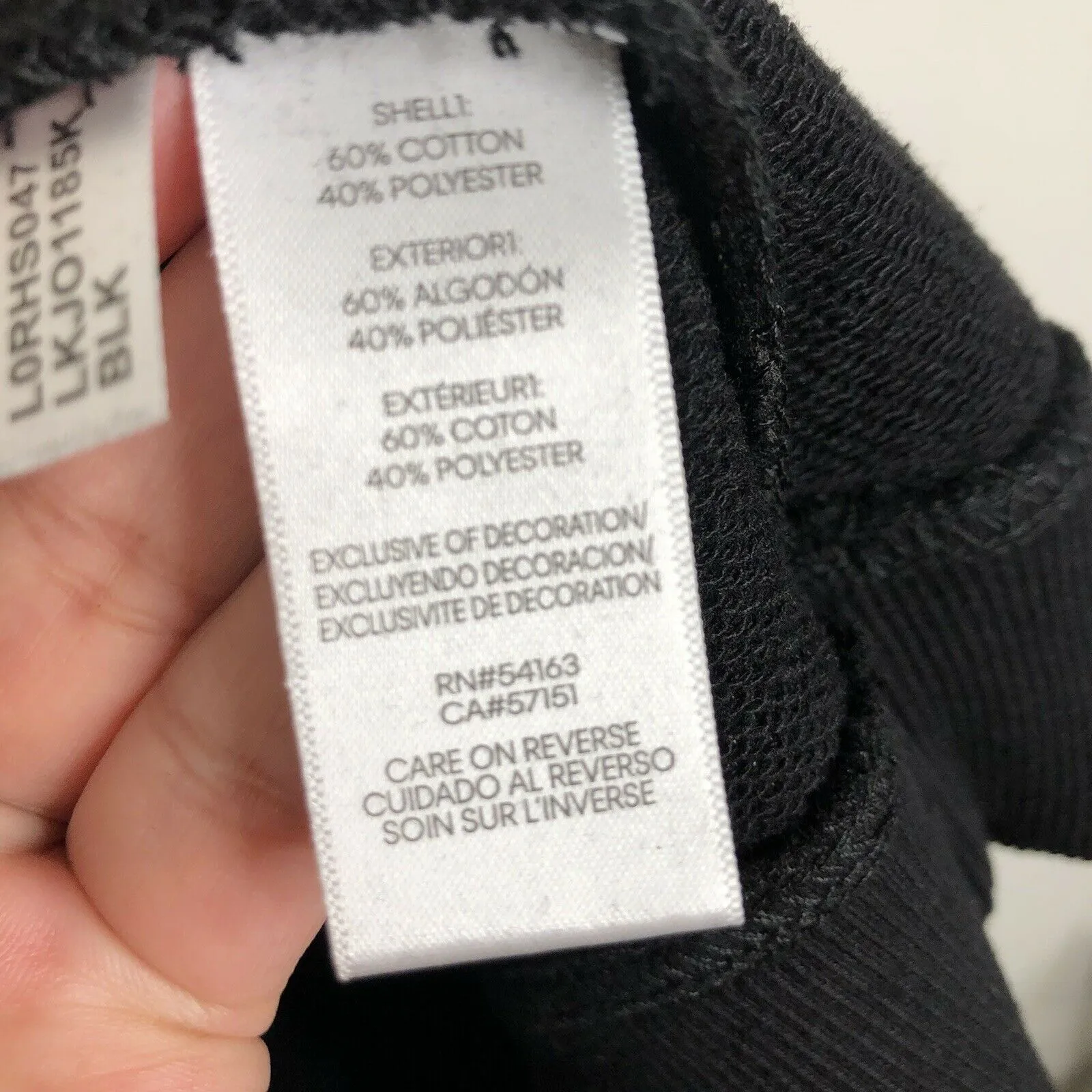 NEW KARL LAGERFELD PARIS Studded Logo Sunglasses Black Pullover Sweater Size XS - Image 7