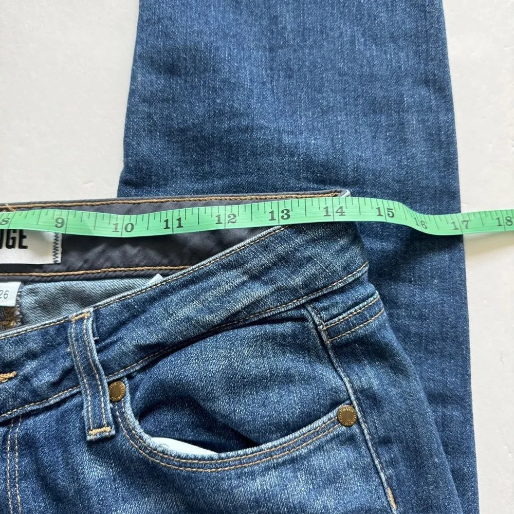 Paige Jimmy Jimmy Crop Frances Soft Jeans W2255 Women’s 26 - Image 5