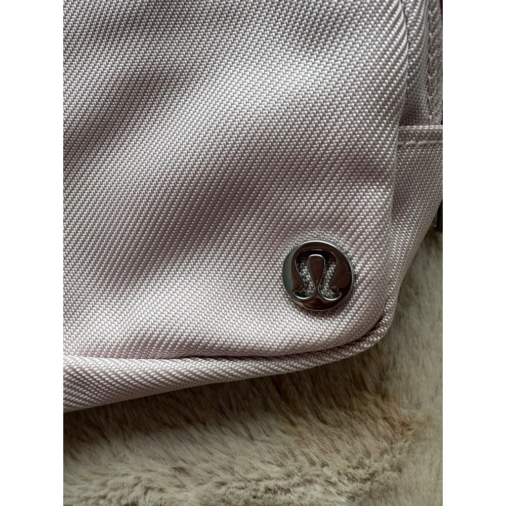 Lululemon Crossbody Belt Bag In Light Pink With Adjustable Strap & Zipper Closur - Image 2