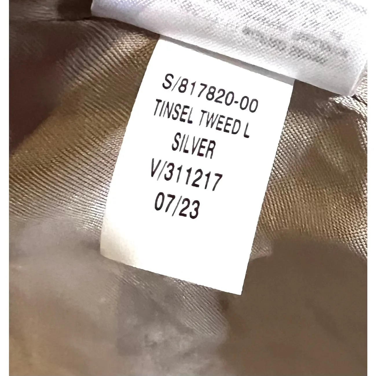 Banana Republic Coleta Tinsel Tweed Blazer Sz 12 Silver/Grey Party Formal NWT‎ - Image 13