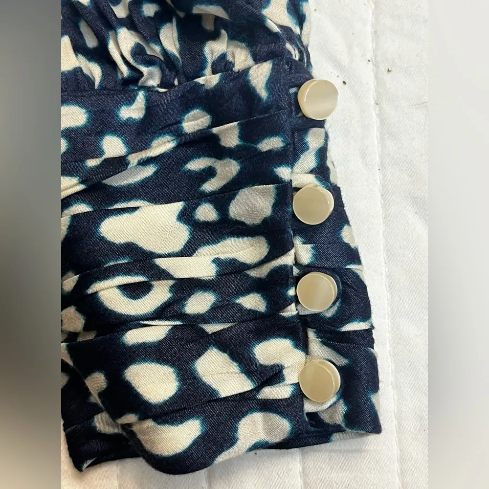 Alexis Kasadee maxi dress in blue leopard - Image 7