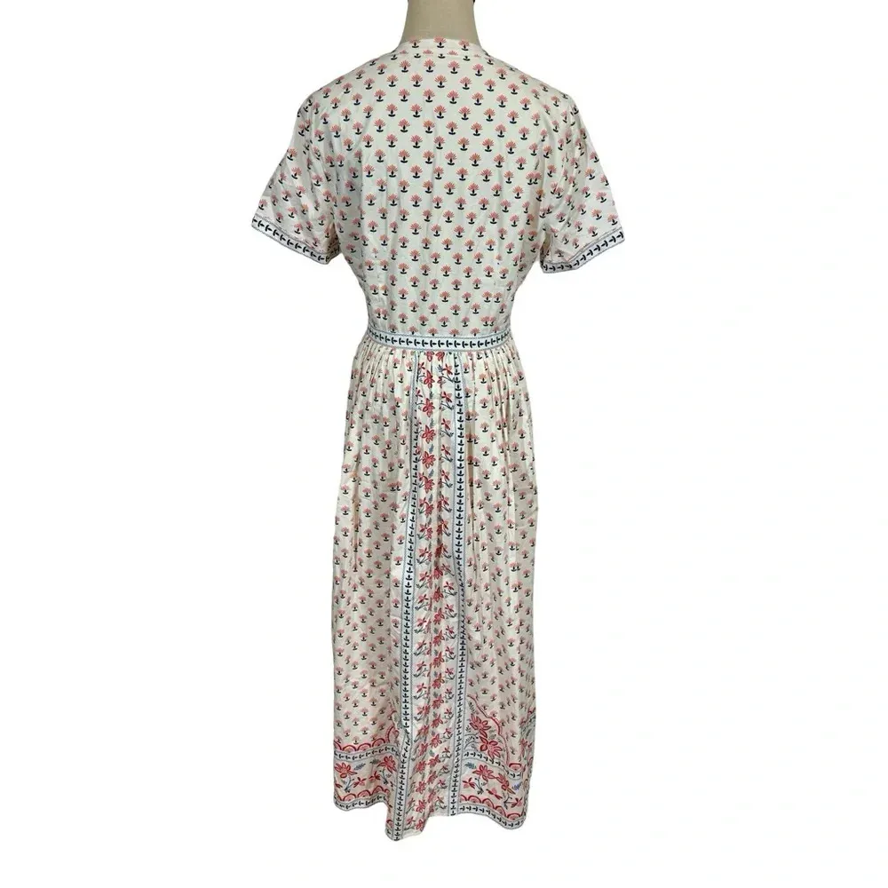 Gal Meets Glam Alisa Floral Button Front Maxi Dress GMG Unicorn - Image 12