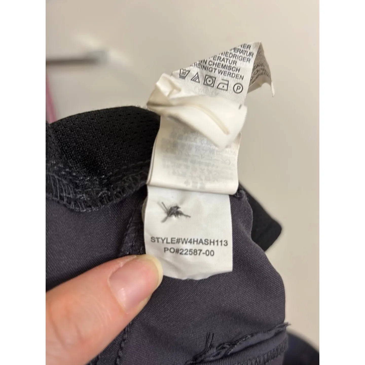 Prana Pants Womens 6 Short 6S Gray Halle Roll Up Hiking Travel Stretch Nylon - Image 5