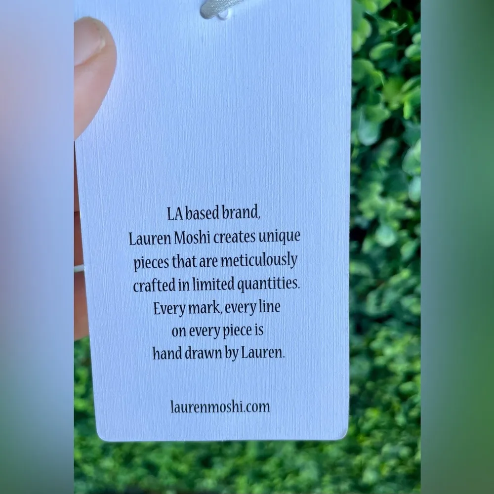 Lauren Moshi Frankie Raglan Baseball Color Gypsy Graphic 3/4 Sleeve Top | NWT - Image 6