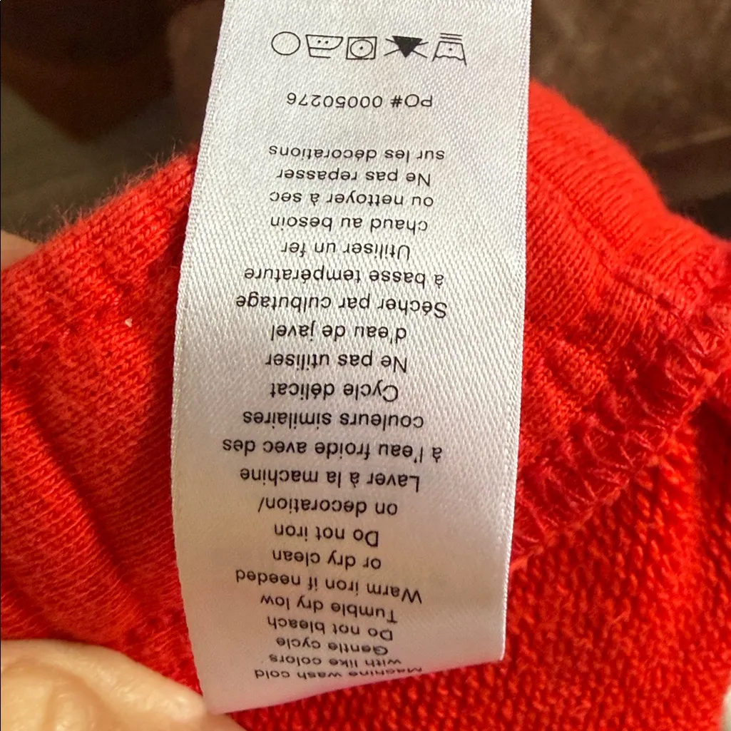 rag & bone women’s Red Sweatpants - Image 9