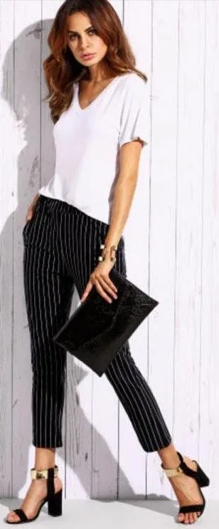 SheIn Striped pants - Image 6