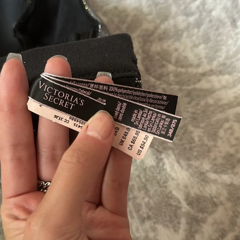 NWT Victoria’s Secret Sparkly Velvet Bustier - Image 4