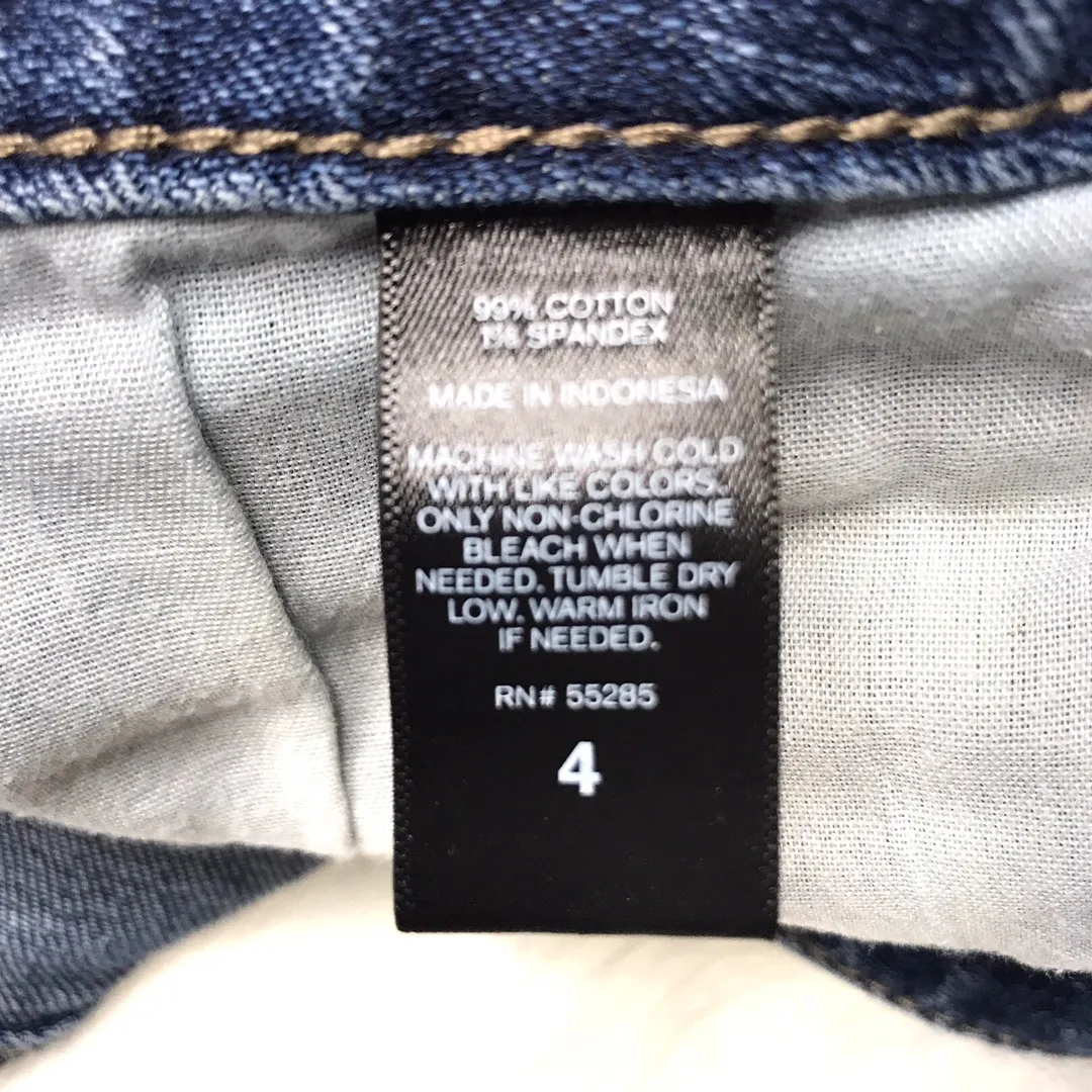 Express Jean Shorts-EUC-Sz 4   - Image 4