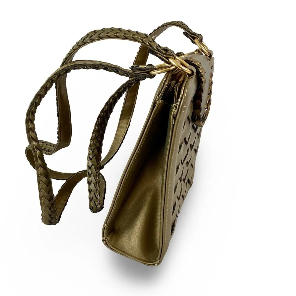 Vintage Another Y & S Original Bag Gold - Image 2