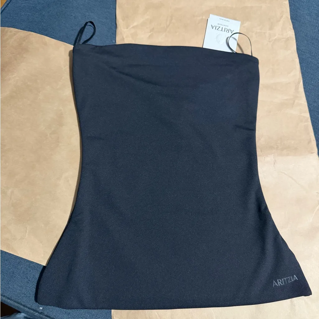 Aritzia Black Camisole Top - Image 3
