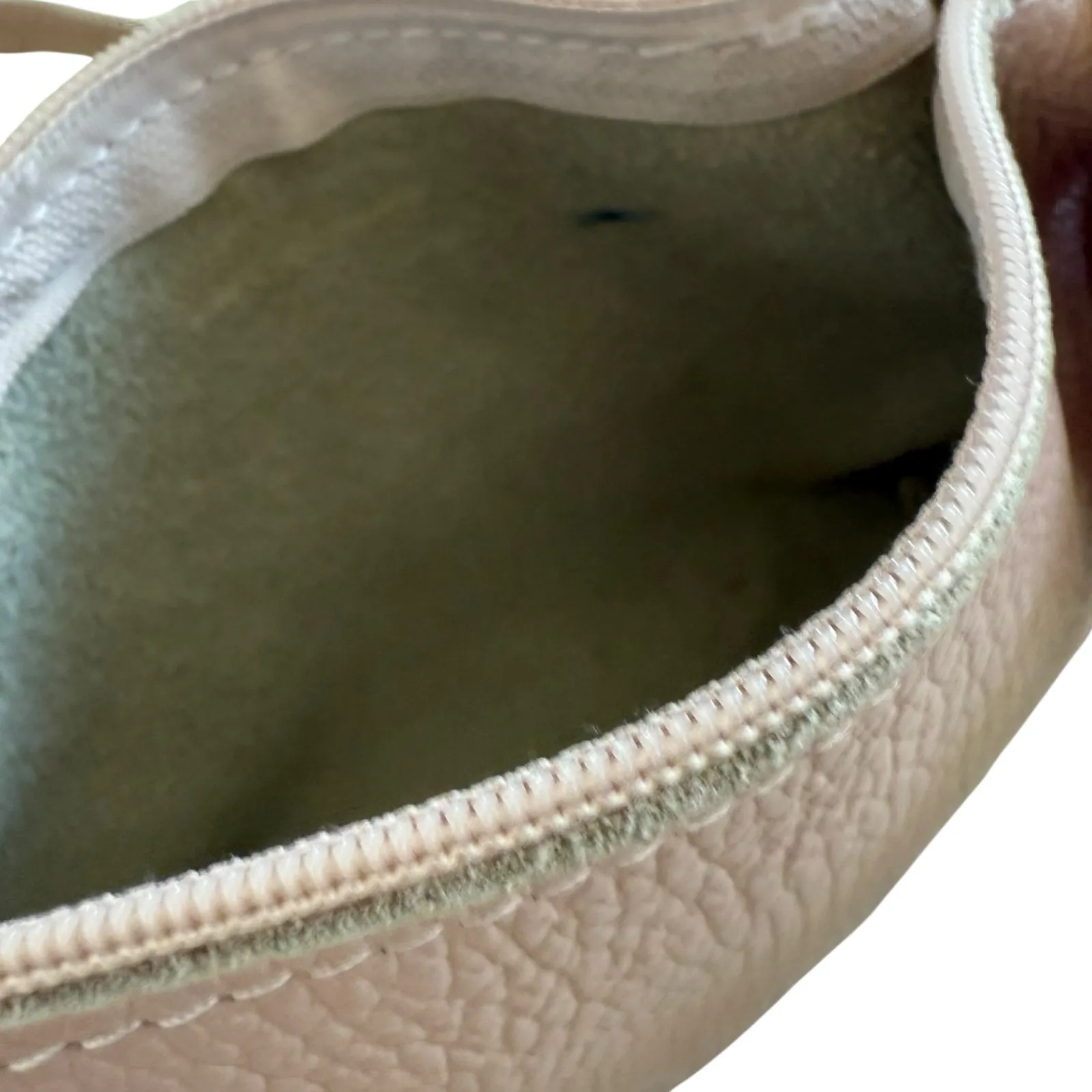 Genuine Leather Crossbody Bag & Top Handle Bag Set Made in Italy Rose Pink - Image 10