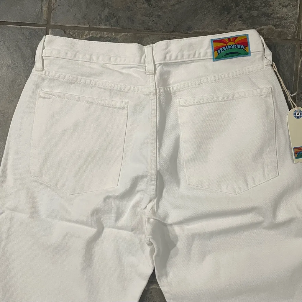 NWT‎ Daily Blue Adriano Goldshmied AG Mantra Wide Leg Barrel Jeans Sz 30 $330 - Image 7