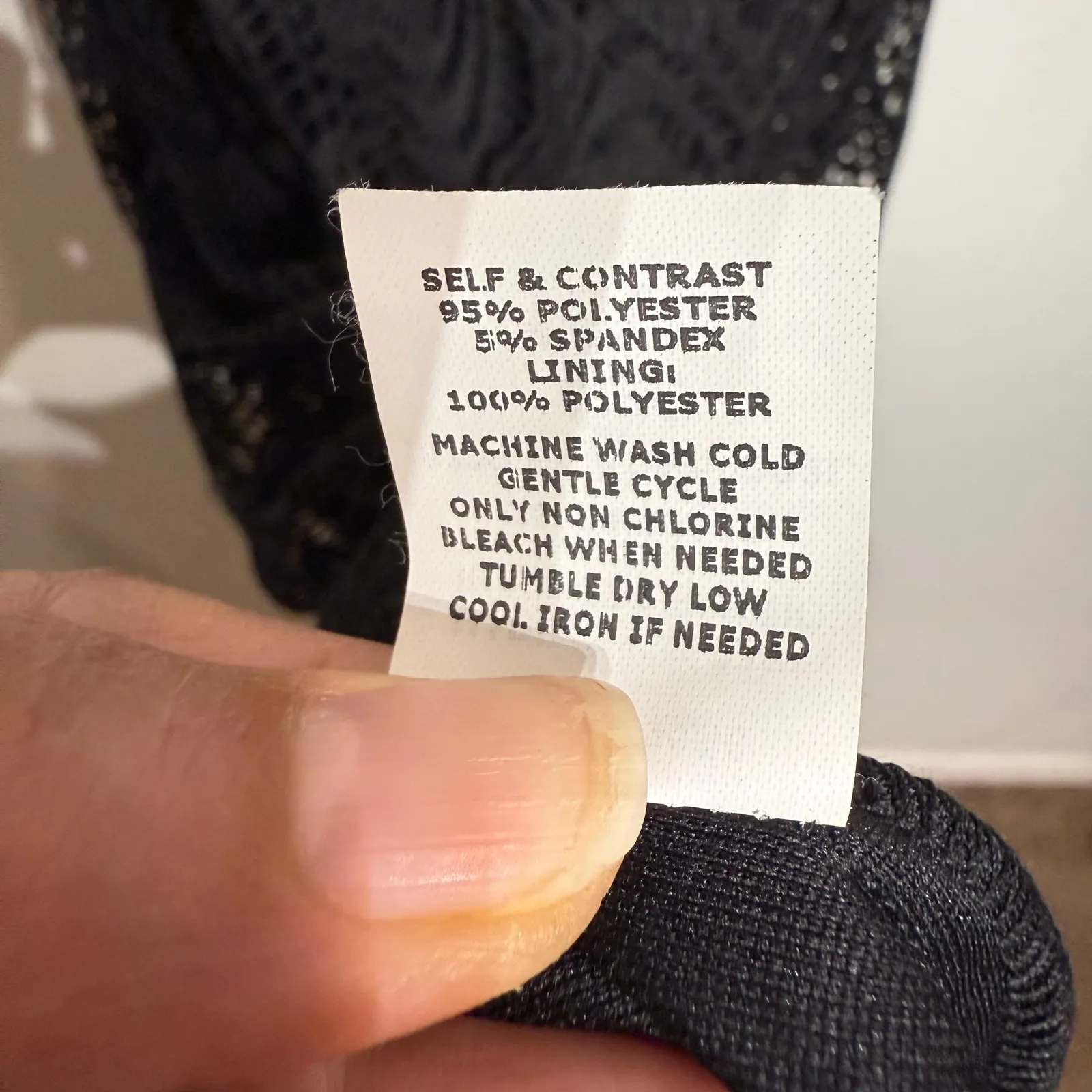 Connected Apparel Black Sleeveless Lace Maxi Dress Sz 16 - Image 6