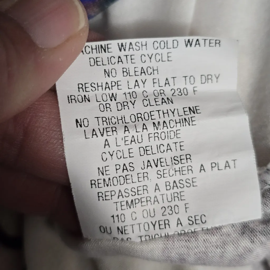 Cartise Graphic Print Long Sleeve Top – Medium Y2K Artsy Streetwear Black - Image 7