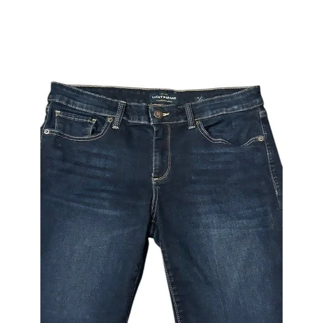 Lucky‎ Brand Size 8/29 Women's Bermuda Shorts Dark Wash Denim Americana Classic - Image 12