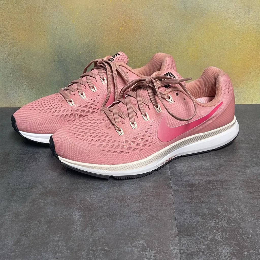Nike Air Zoom Pegasus 34 Women's Pink Running Shoes Size 7.5 - Image 6
