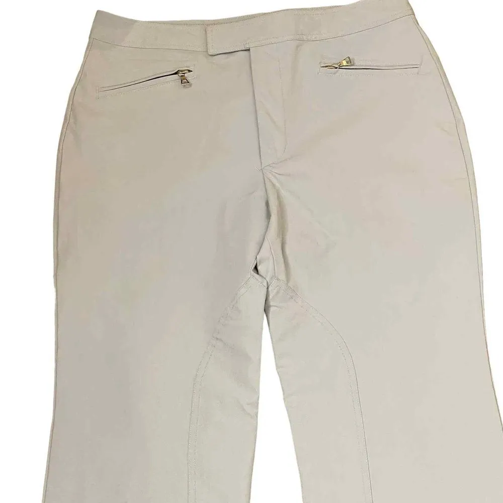 Vertigo Riding Pants Gray Size 28X33 Womens Horse‎ Full Seat Breeches - Image 2