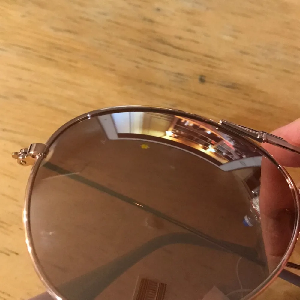 - Women’s rose colored gold aviator sunglasses rue21 new mirror finish - Image 4