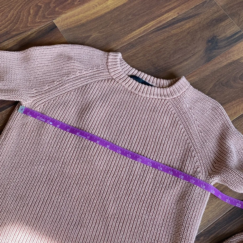 Jenni Kayne Knit Crewneck Fisherman Sweater Cotton - Image 7