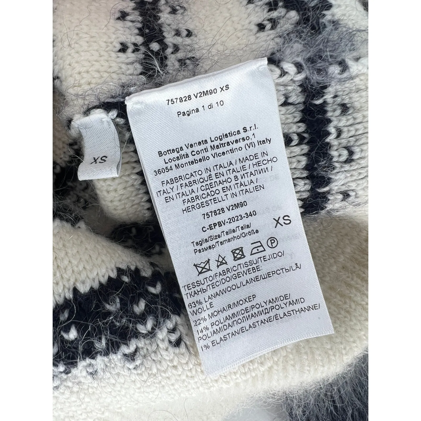 Bottega Veneta Striped Heavy Mariniere Mohair Sweater - Image 11