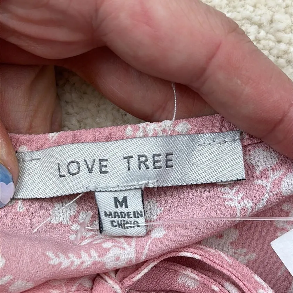 Love Tree: Dainty Floral Smocked Milk Maid Dress - Image 5