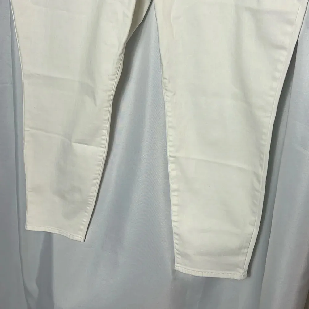 Lauren Ralph Lauren White Ankle Regal Skinny Ultimate Stretch Jeans Plus Size22W Size 22W - Image 3