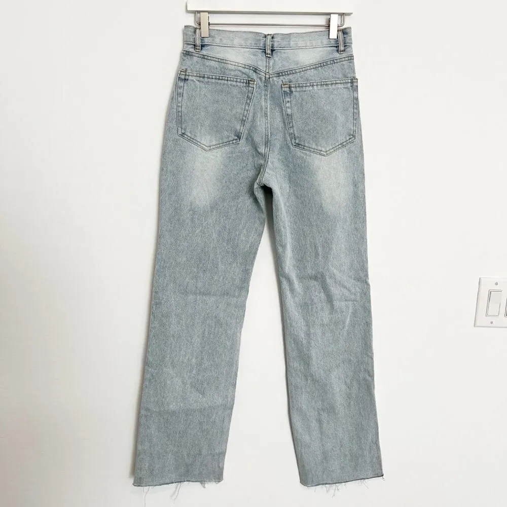 Beige Botany Straight Leg‎ Jeans Blue Size 29 - Image 8