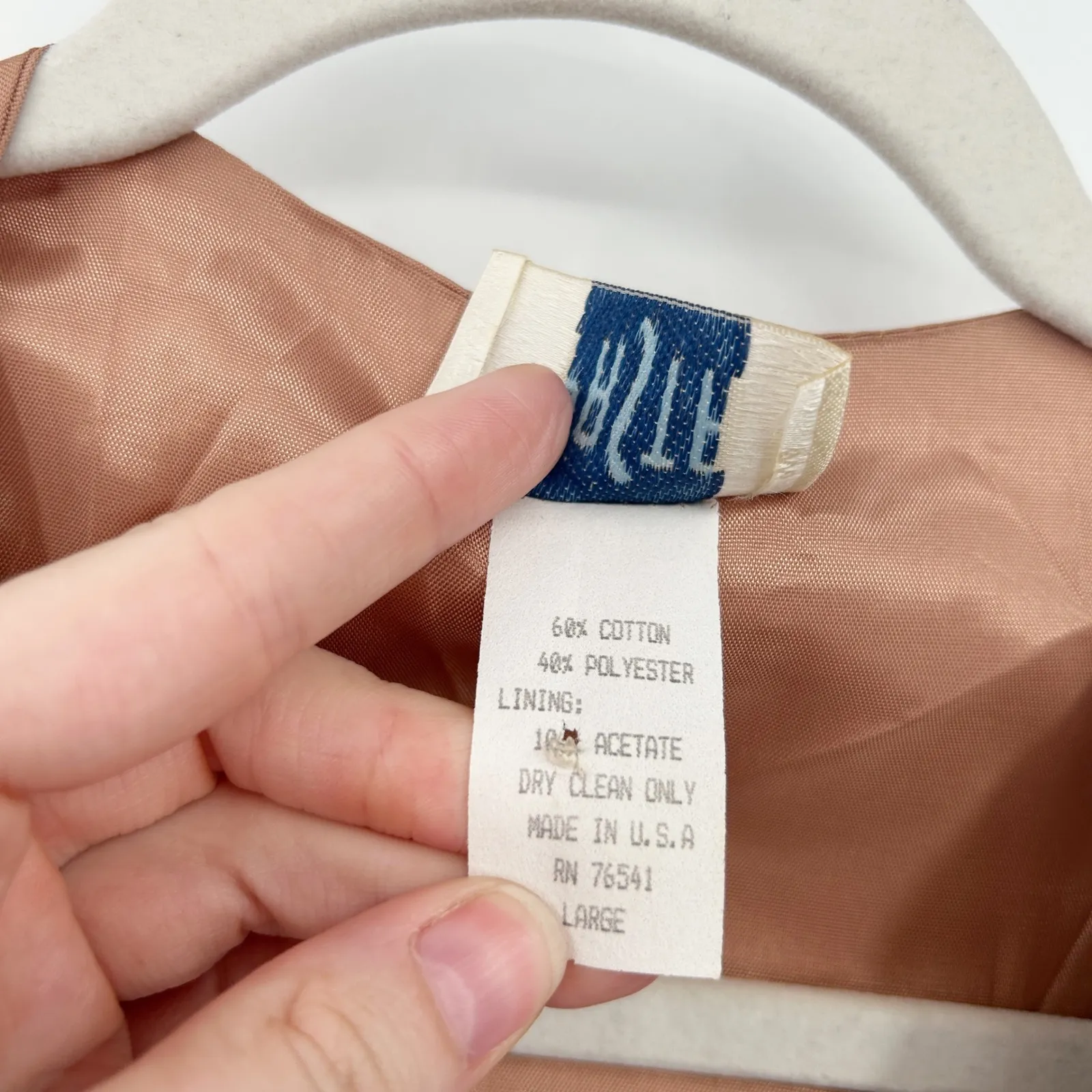 PASTA Womens‎ Vintage 90s Teddy Bear Tapestry Vest Size L Novelty Animal Print Brown Size L - Image 3