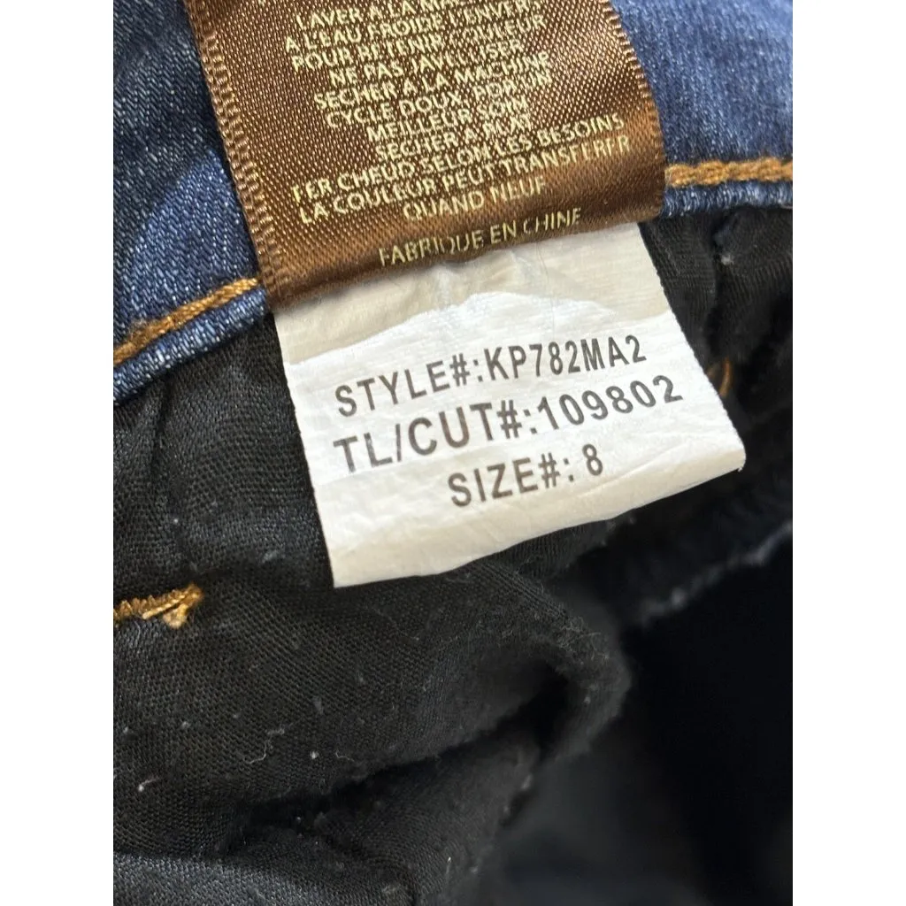 Kut from the Kloth Straight Leg Jeans Women’s Size 8 Whiskering - Image 8