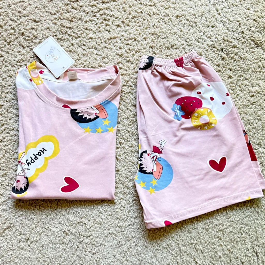 Women’s Pajama Set Size S – Cute Summer‎ T - Image 4