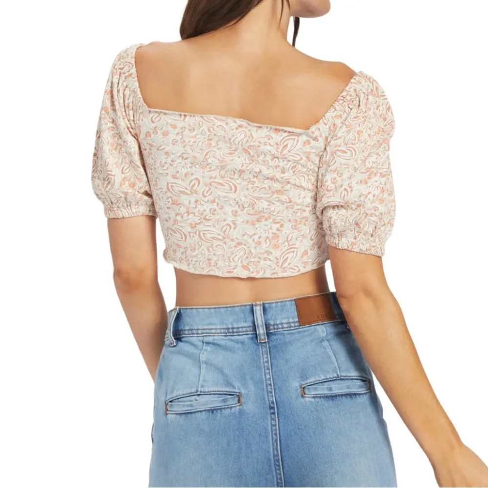 ROXY Cropped Printed Top - Image 8