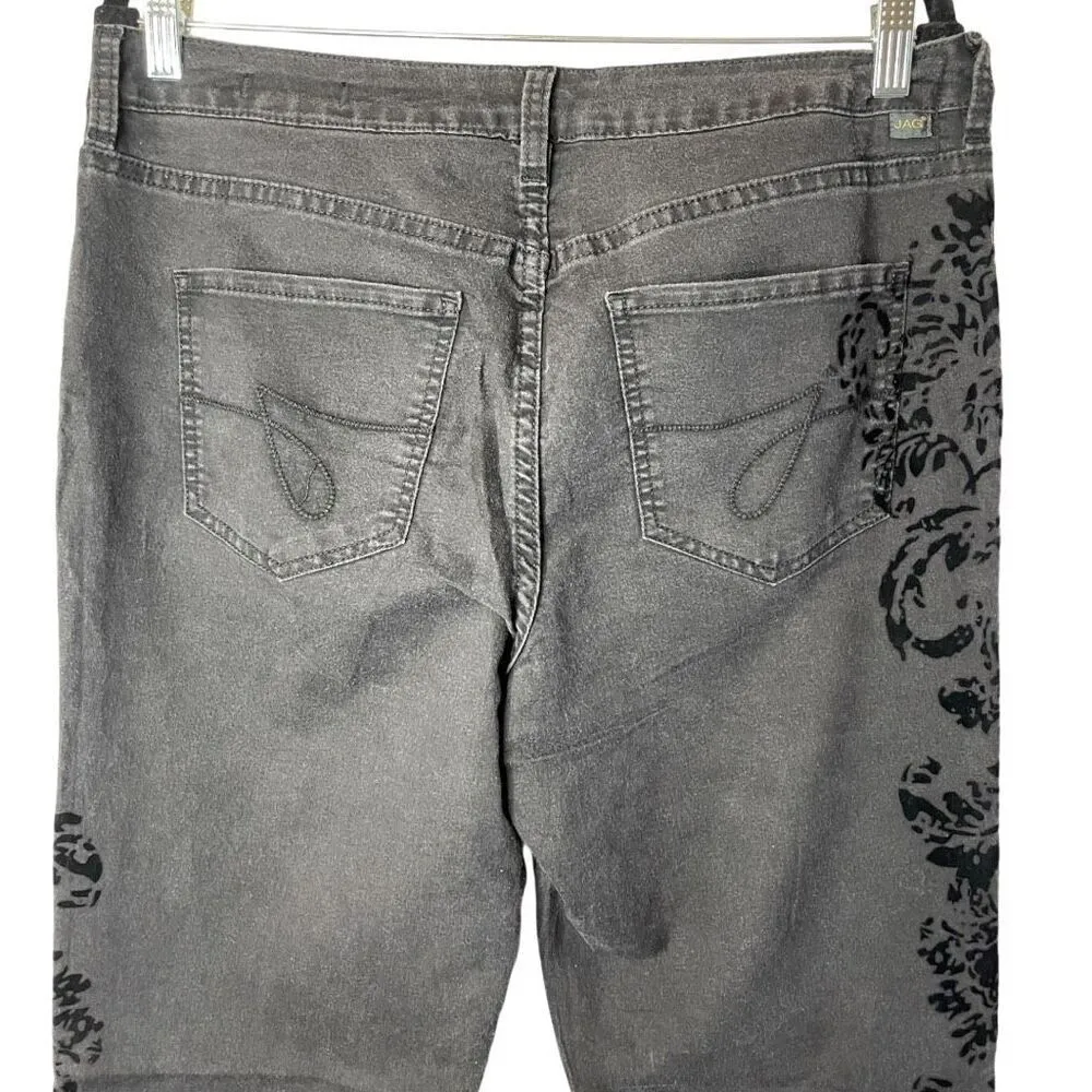 JAG JEANS Faded‎ Black Slim Fit with Velvet Flocking - Image 7