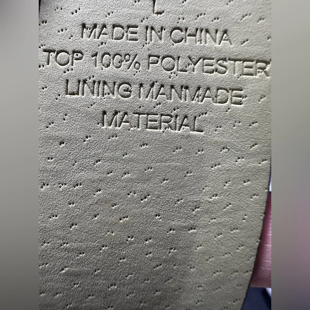 Brown Boho Faux Suede Belt with Floral Metal Buckle 42” - Image 8