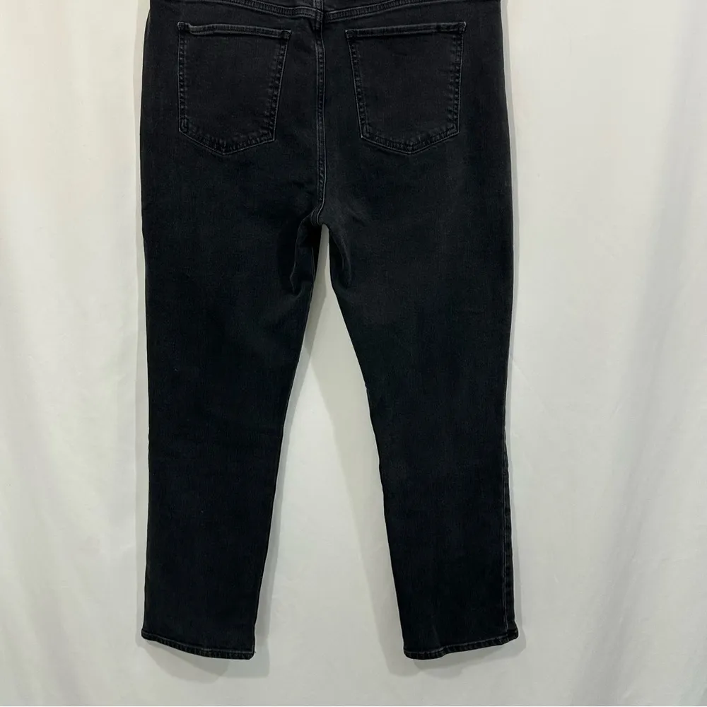 Favorite Daughter The Erin High Rise Slim Straight Jeans in Boulder Wash Black Size 34 - Image 8