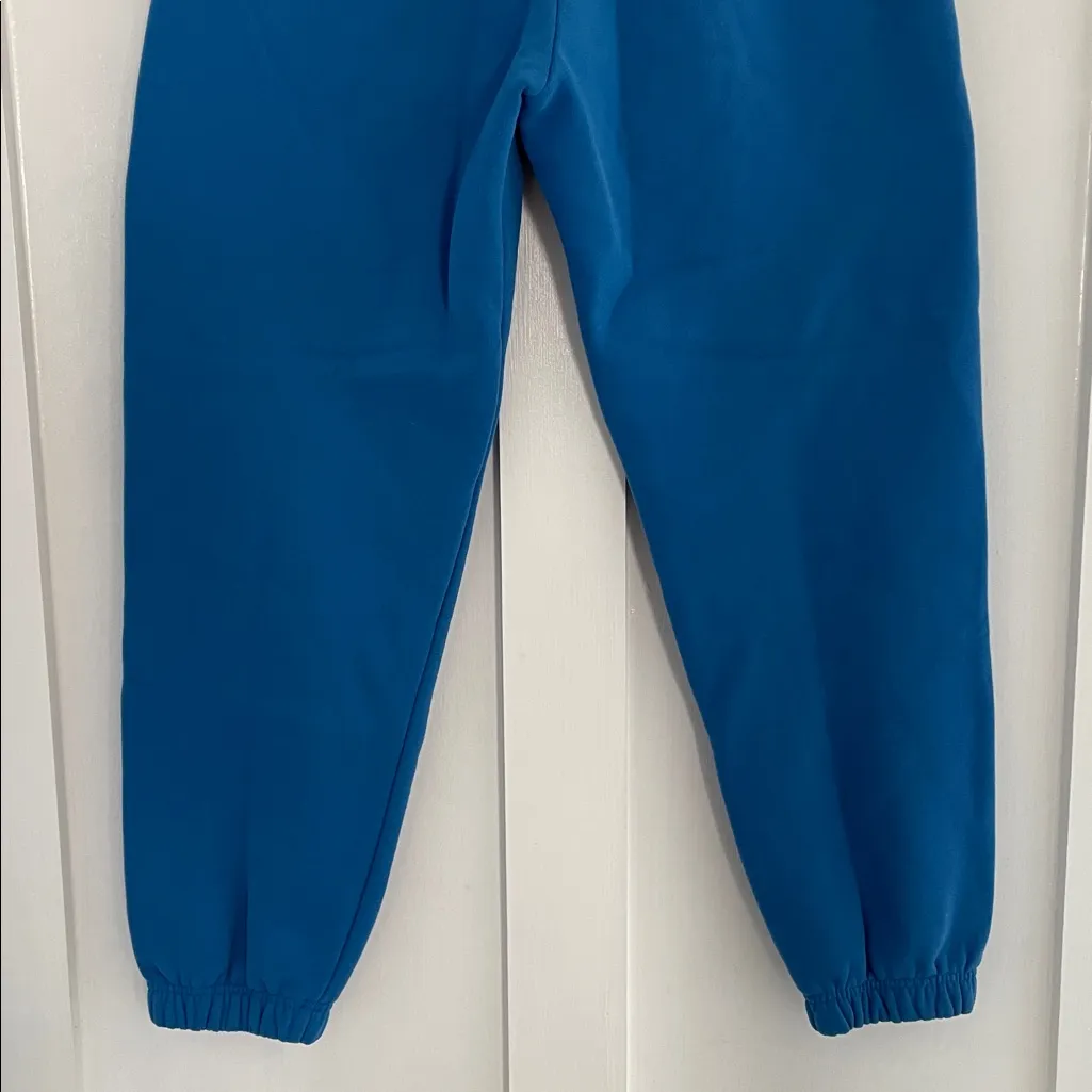 WHITE FOX Offstage Relaxed Jogger Sweatpants Vol. 3 in Azure Blue Size M - Image 7